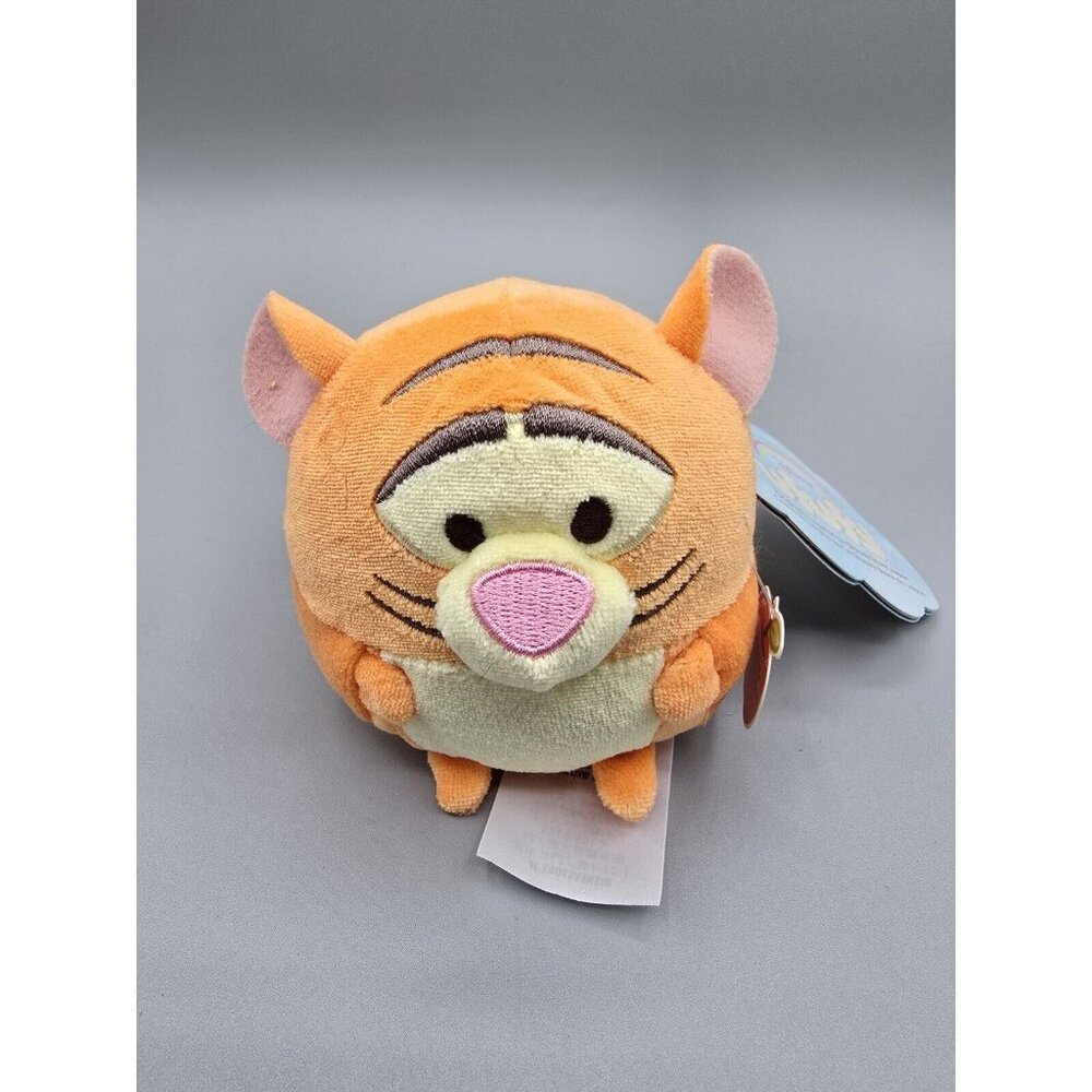 Ufufy Tigger Plush 3.5" Disney Japan Stuffed Animal S NWT Winnie The Pooh‎